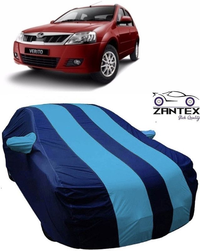 ZANTEX Car Cover For Mahindra Verito (With Mirror Pockets)  (Blue)