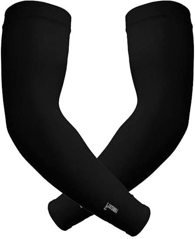 MEGH Nylon Arm Sleeve For Boys & Girls With Tattoo  (Free, Blue)