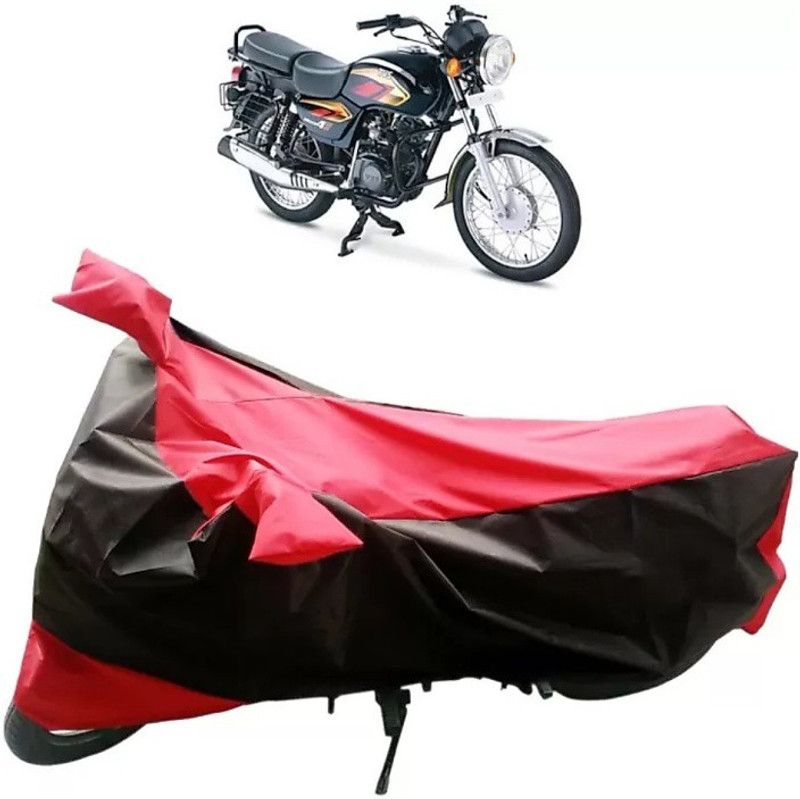 ELECTRIBLES Two Wheeler Cover for Honda  (Max, Red, Black)