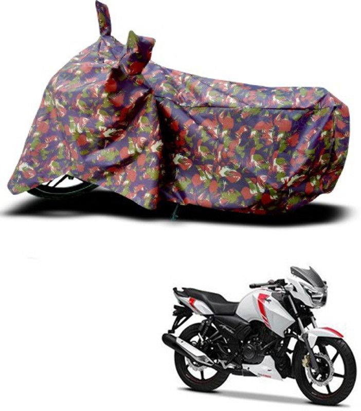 APNEK Waterproof Two Wheeler Cover for TVS  (Apache RTR 160, Multicolor)
