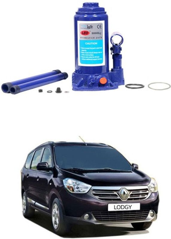 RKPSP Heavy Duty 8Ton Hydraulic Bottle Jack For Lodgy Vehicle Jack Stand  (8000 kg)