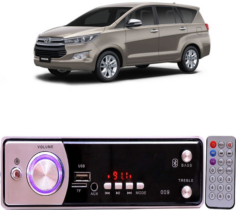 EverLand Silver009 BLUETOOTH/USB/SD/AUX/FM/MP3 Car Stereo ( Single Din) E-581 Car Stereo  (Single Din)
