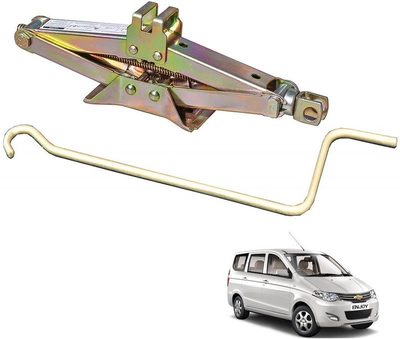 AuTO ADDiCT Manual Scissor car Jack For Chevrolet Enjoy Vehicle Jack  (1000 kg)