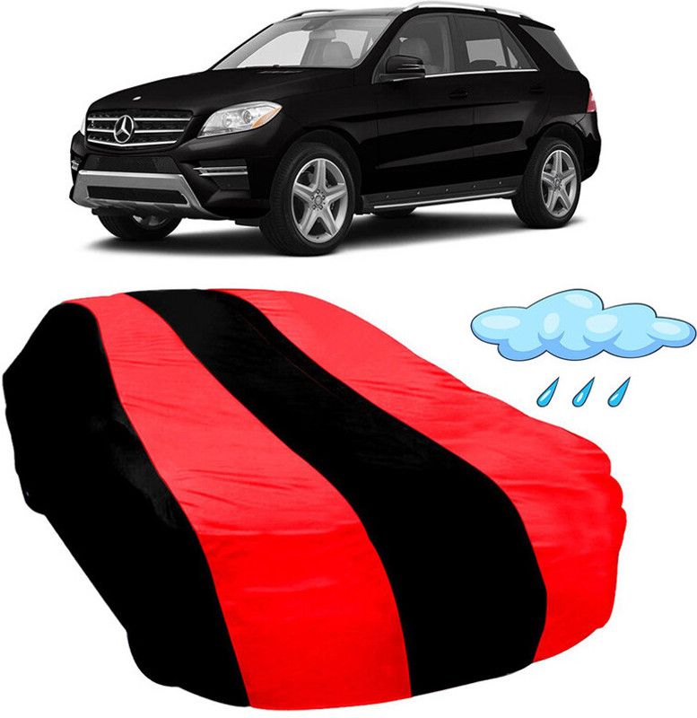 AutoTiger Car Cover For Mercedes Benz ML350 (With Mirror Pockets)  (Red, Black)