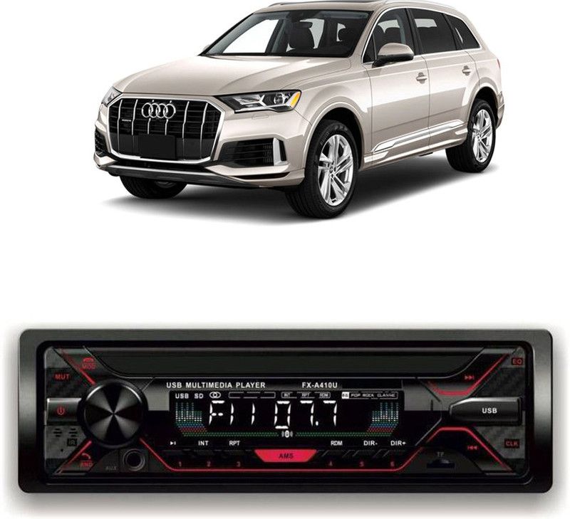 Bluedrum Car Stereo FX- A100U Car Stereo with Bluetooth, USB, SDCard , Aux B-21 Car Stereo  (Single Din)
