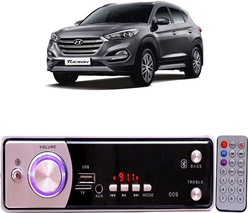 Genipap Silver009 BLUETOOTH/USB/SD/AUX/FM/MP3 Car Stereo ( Single Din) -203 Car Stereo  (Single Din)