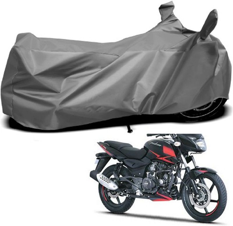 THE REAL ARV Waterproof Two Wheeler Cover for Bajaj  (Pulsar 180 DTS-i, Grey)