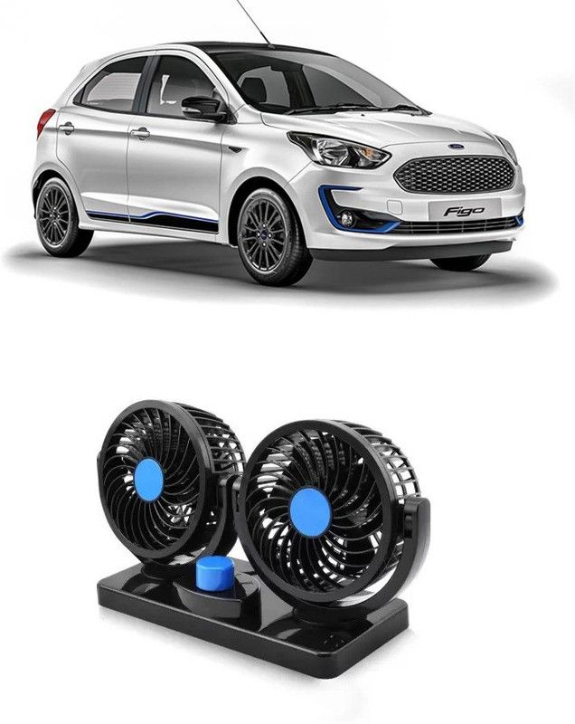 Enfield Works Car Fan 12V 360 Head 2 Speed Quiet Strong for All Auto Vehicles-Y-132 Car Interior Fan  (12 V)