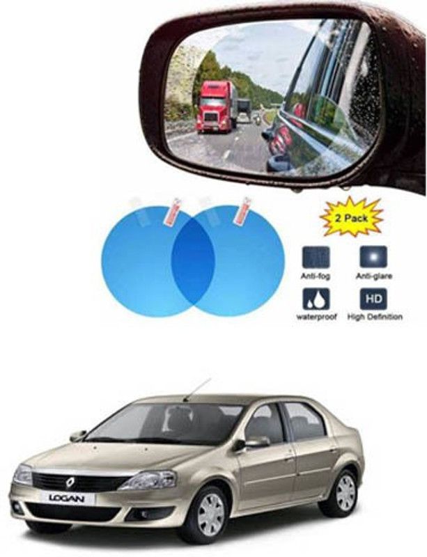 APICAL Car Mirror Blue Rain Blocker For Logan Car Mirror Rain Blocker  (Blue)