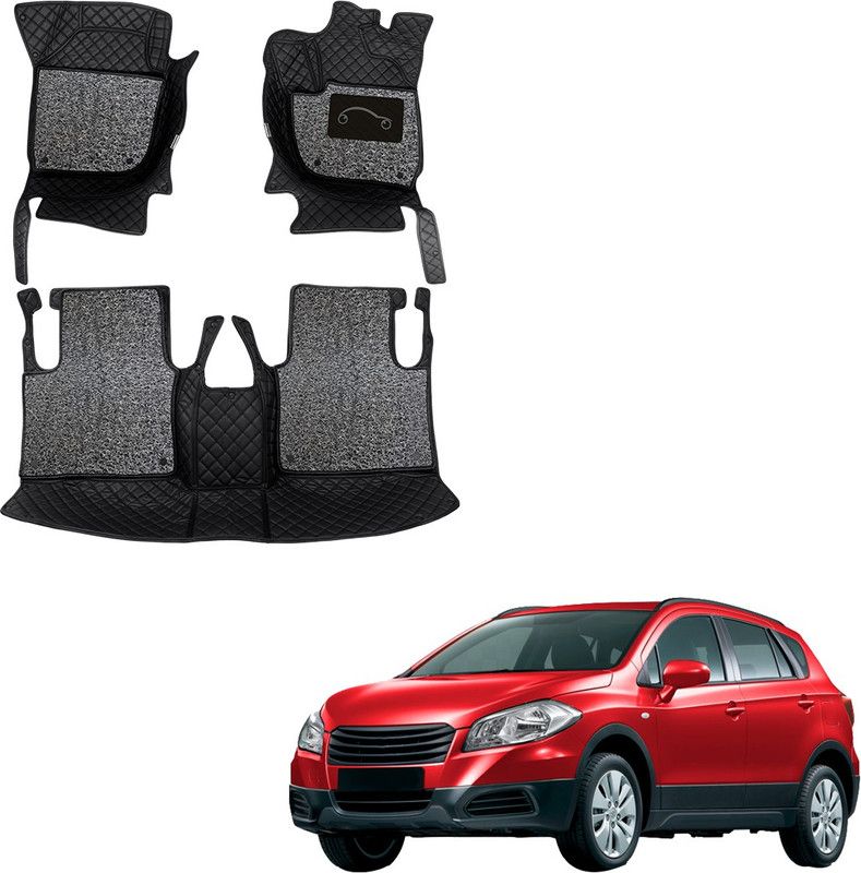 AutoFurnish Leatherite 7D Mat For Maruti Suzuki S-Cross  (Black)