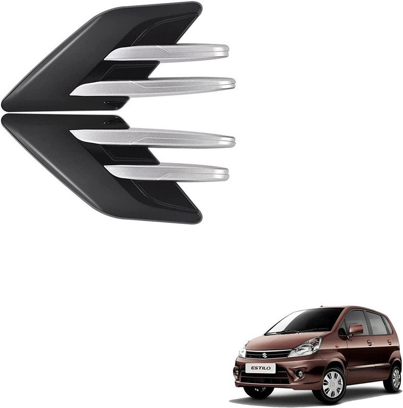 SEMAPHORE Car Decorative Side Vents Air Flow Compatible With Maruti Zen Car Air Vent Trim  (Pack of 2)