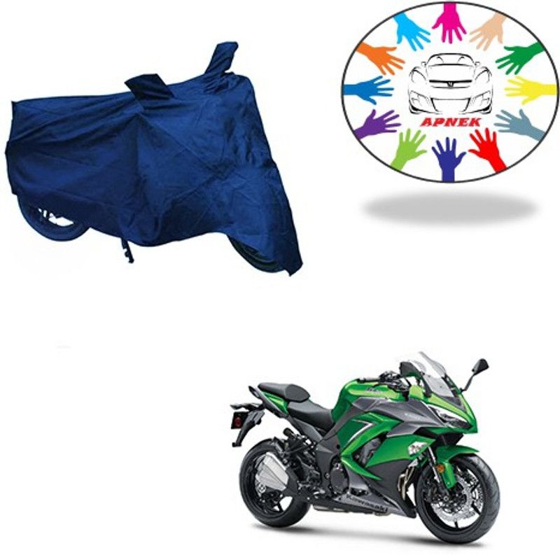 APNEK Waterproof Two Wheeler Cover for Kawasaki  (Ninja 1000, Blue)