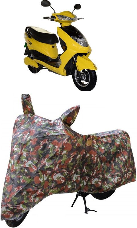 ANTOFY Two Wheeler Cover for Okinawa  (R30 electric scooter, Multicolor)