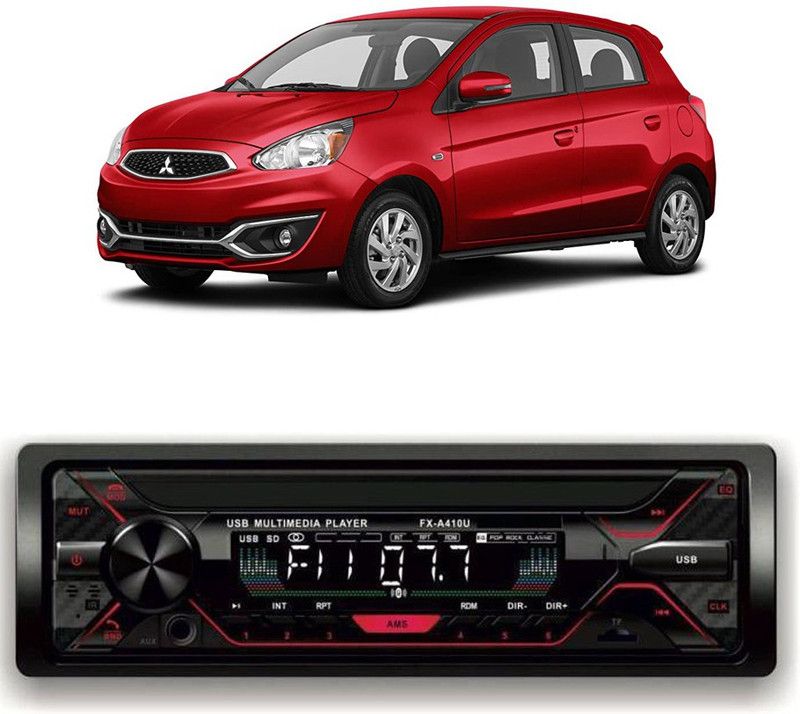 Genipap Car Stereo FX- A100U Car Stereo with Bluetooth, USB, SDCard , Aux G-430 Car Stereo  (Single Din)