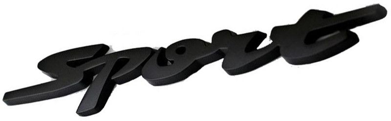 ASRAW Emblem for Car  (Black)