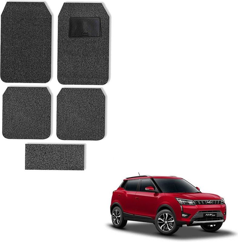 Oshotto Rubber, Plastic Standard Mat For Mahindra XUV 300  (Black)