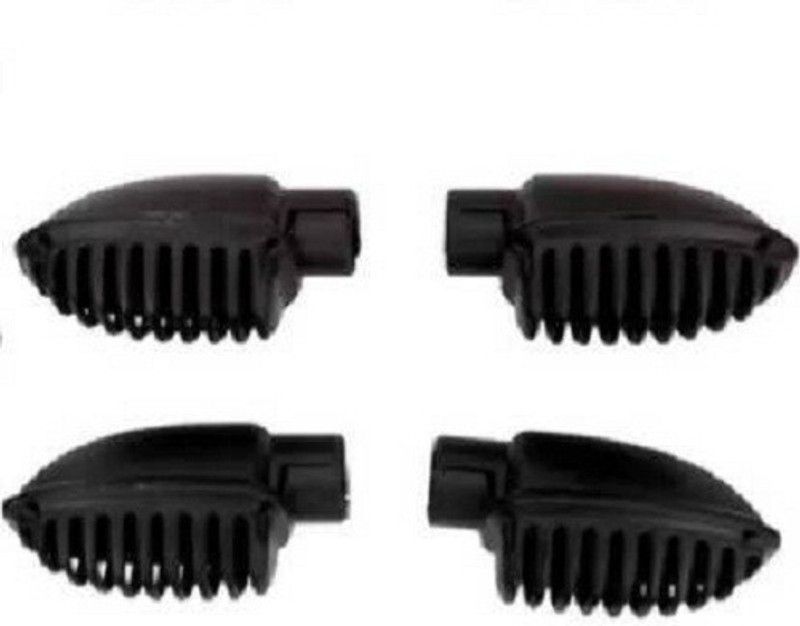 ACCESSOREEZ bike indictor cover platina ( set of 4 pcs) black Bike Headlight Grill  (Black)