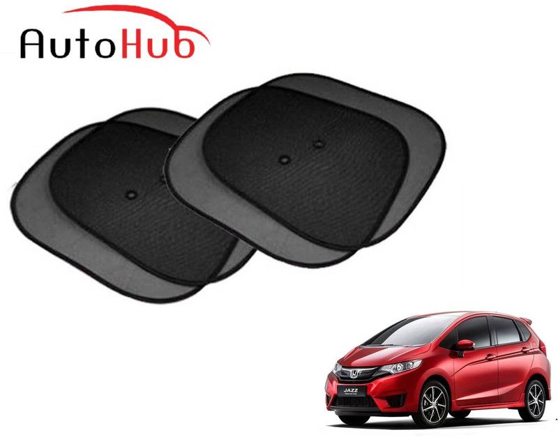 Auto Hub Side Window Sun Shade For Honda Jazz  (Black)