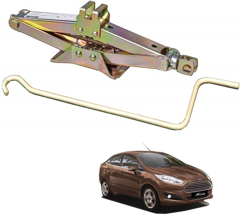 AuTO ADDiCT Manual Scissor car Jack For Ford Fiesta Vehicle Jack  (1000 kg)