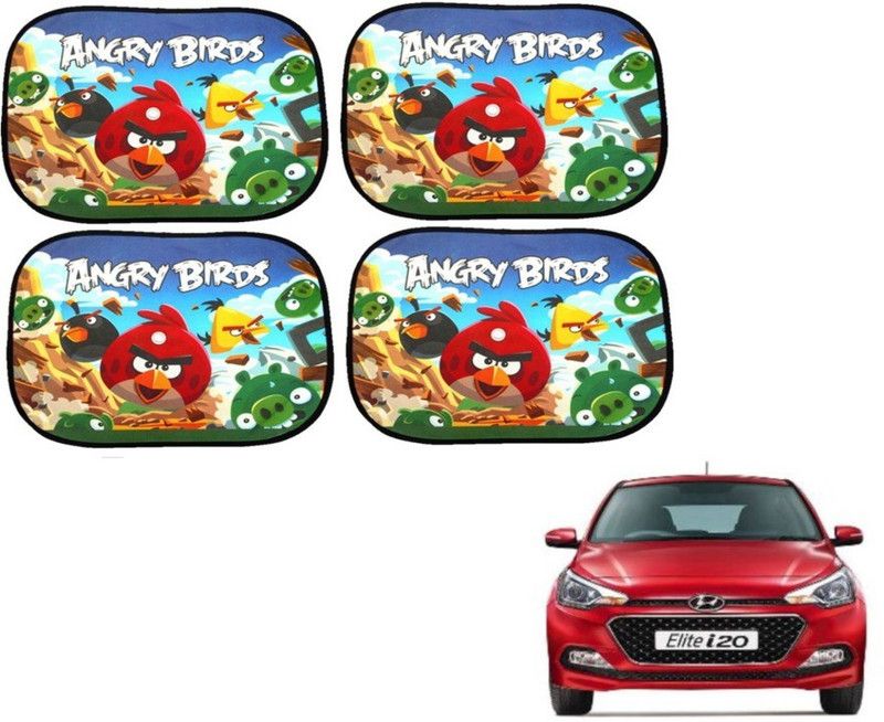 MOCKHE Side Window Sun Shade For Hyundai Elite i20  (Multicolor)
