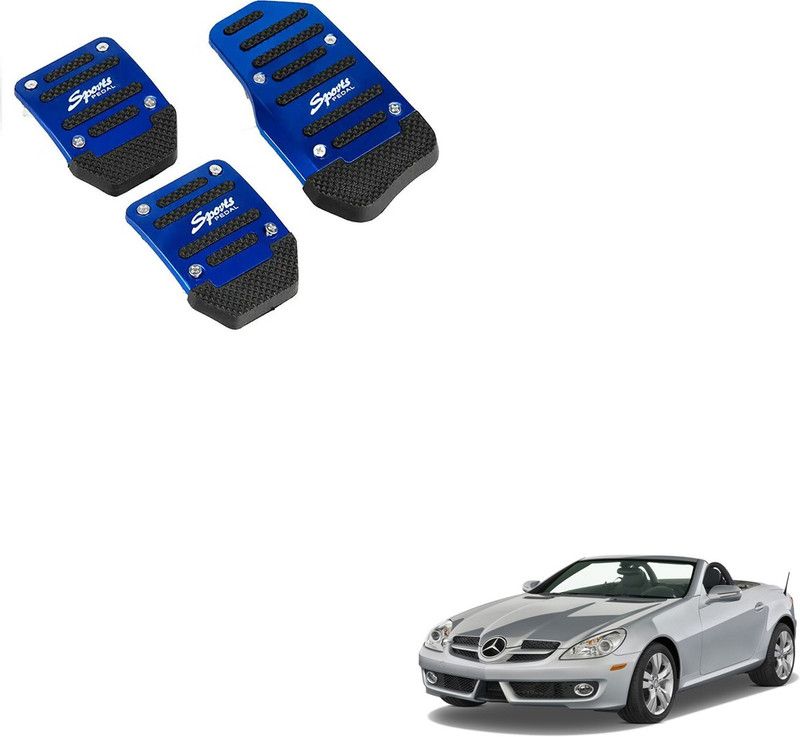 SEMAPHORE Car Non-Slip Manual Pedals Kit Sports Blue For Mercedes Benz SLK-Class 200k Car Pedal