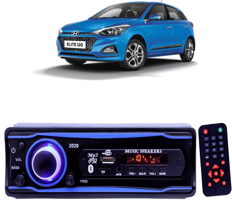 Purpleheart Blue 2029 USB/AUX/SD/BLUETOOTH/FM/MP3 BOOM MASTER STANDARD- P177 Car Stereo  (Single Din)