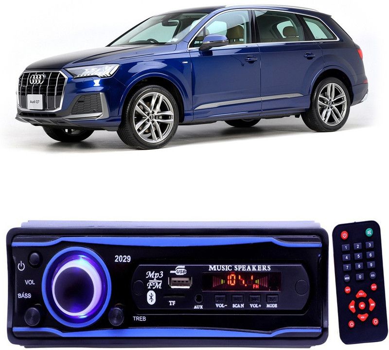 Bluedrum Blue 2029 USB/AUX/SD/BLUETOOTH/FM/MP3 BOOM MASTER STANDARD- B 23 Car Stereo  (Single Din)