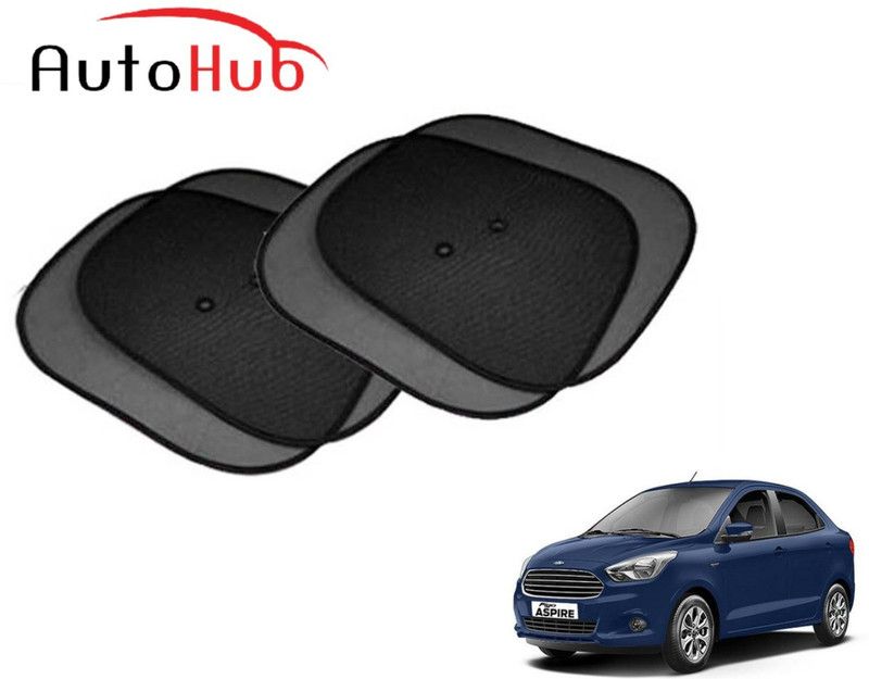 Auto Hub Side Window Sun Shade For Ford Aspire  (Black)