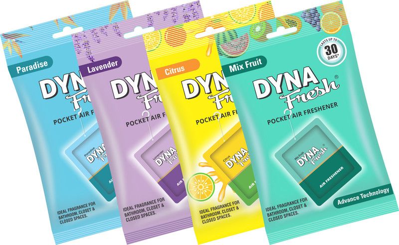 DYNAFRESH Assorted Air Freshener Blocks  (8 x 1 Units)