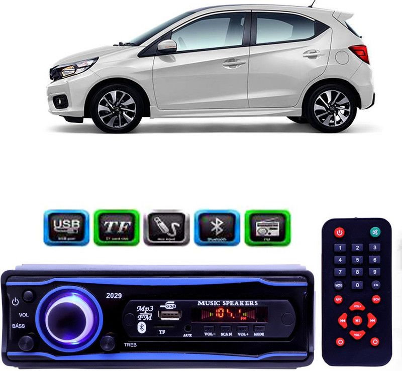 Genipap STEREO-999 BLUETOOTH/USB/SD/AUX/FM/MP3 (BLUE & Black)-149 Car Stereo  (Single Din)