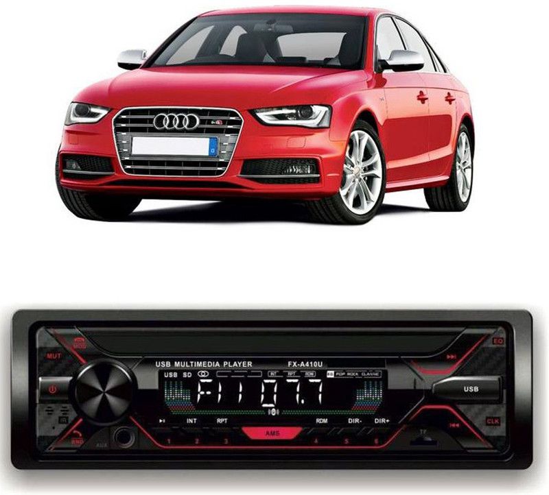 Genipap Car Stereo FX- A100U Car Stereo with Bluetooth, USB, SDCard , Aux G-33 Car Stereo  (Single Din)