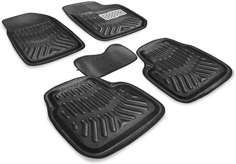 Auto Garh Plastic 3D Mat For Honda WRV  (Black)