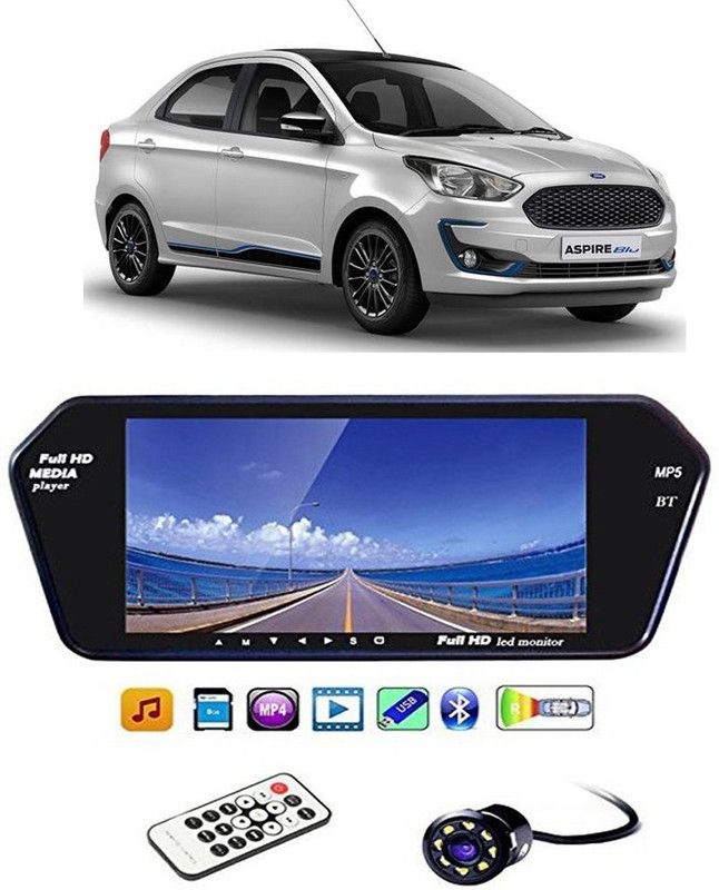 Enfield Works 7InchFull HD Touch Screen Bluetooth LED Screen & LED Reverse Camera E-3575 FullHD Touch Screen Bluetooth LED Screen&+8 LED Reverse Camera E-3575 Vehicle Camera System