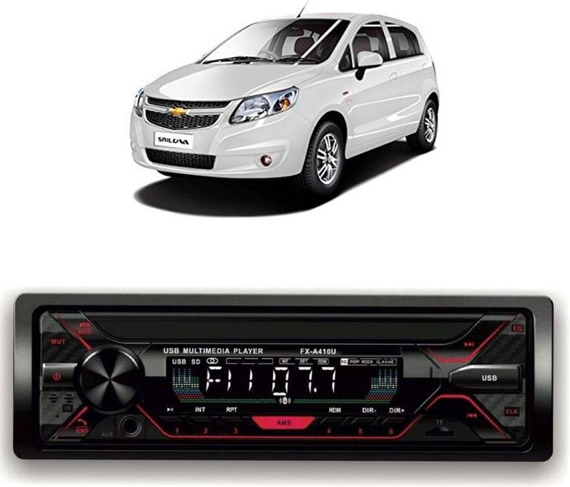 Dvis Car Stereo FX- A100U Car Stereo with Bluetooth, USB, SD Card , Aux D-418 Car Stereo  (Single Din)