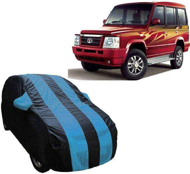 ABS AUTO TREND Car Cover For Tata Sumo (With Mirror Pockets)  (Blue, Multicolor)