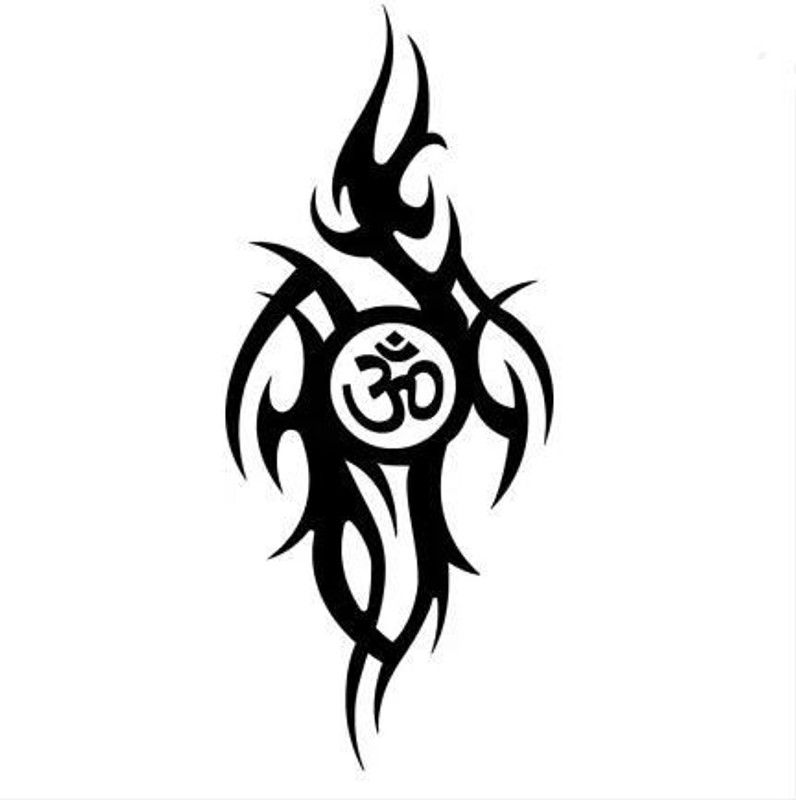 AVSARACHNA Sticker & Decal for Bike  (Black)