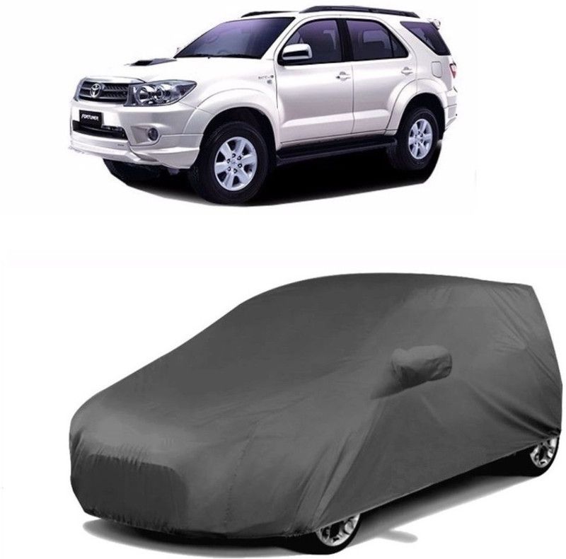Hynak Car Cover For Toyota Fortuner Old  (Grey)