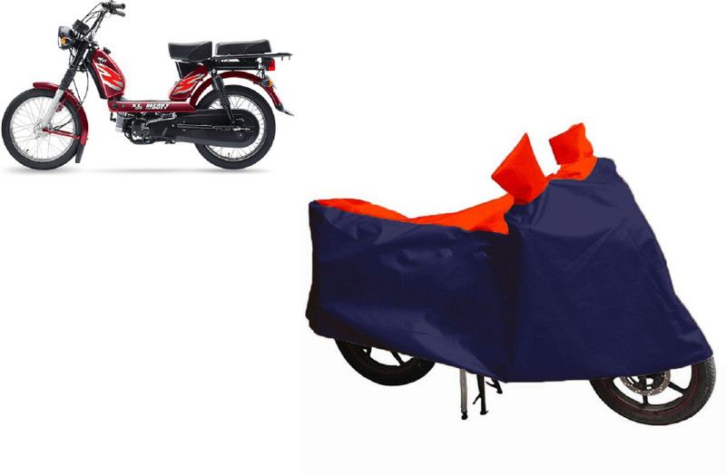 Auto Oprema Waterproof Two Wheeler Cover for TVS  (Heavy Duty Super XL, Blue, Red)