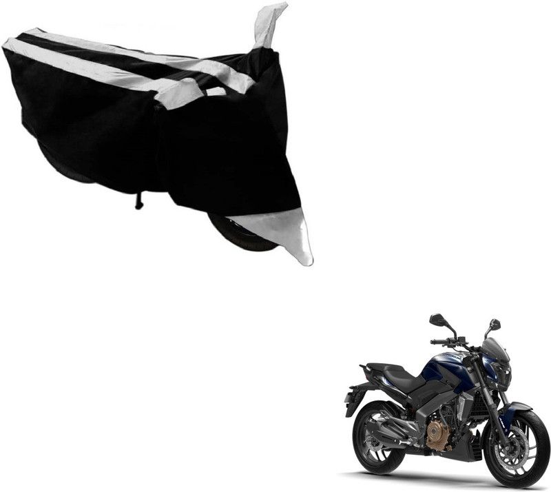 AUTYLE Two Wheeler Cover for Bajaj  (Dominar, Black, Silver)