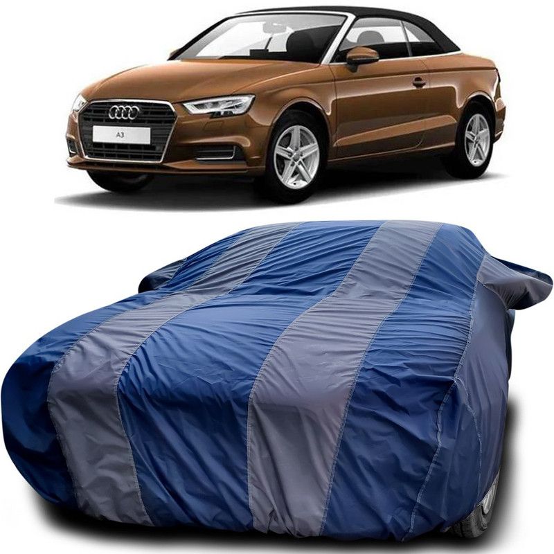 Ascension Car Cover For Audi A3 Cabriolet (With Mirror Pockets)  (Blue, Grey)