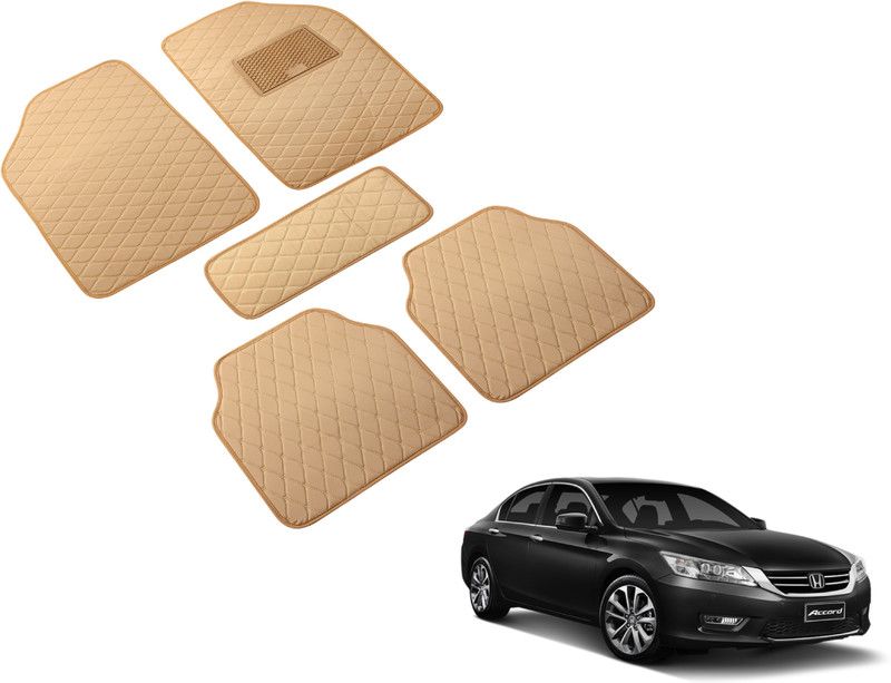 AUTYLE Leatherite Standard Mat For Honda Accord  (Beige)