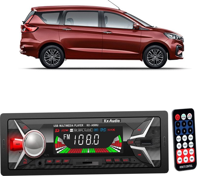 JBRIDERZ KX-A500U BLUETOOTH/USB/SD/AUX/FM/MP3 with Phone Caller Id Receiver E 321 Car Stereo  (Single Din)