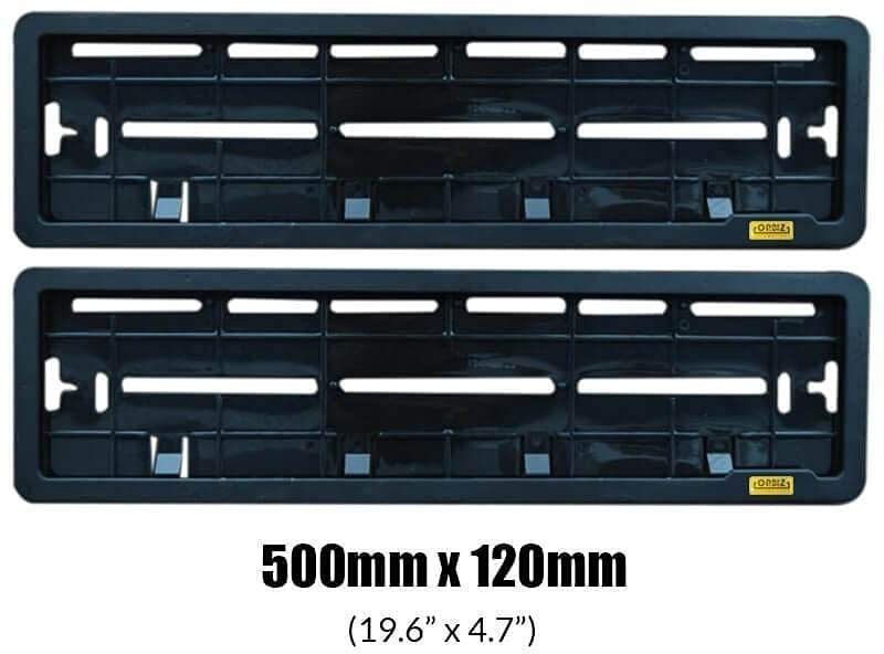 SS Zeeber Car Number Plate and Black Frame Windshield Repair Kit