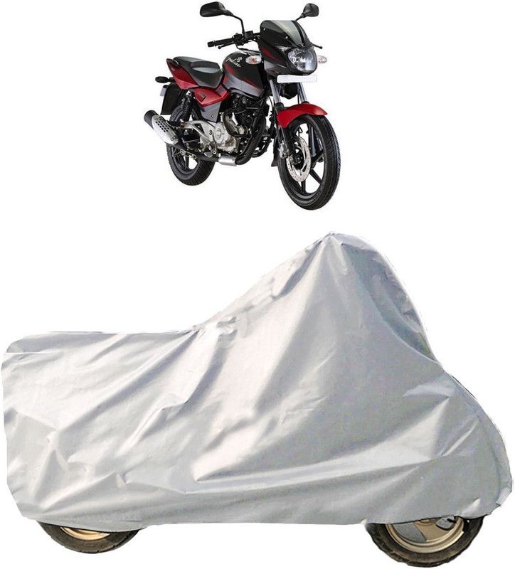 ACTOVISH Two Wheeler Cover for Bajaj  (Pulsar 180 DTS-i, Silver)