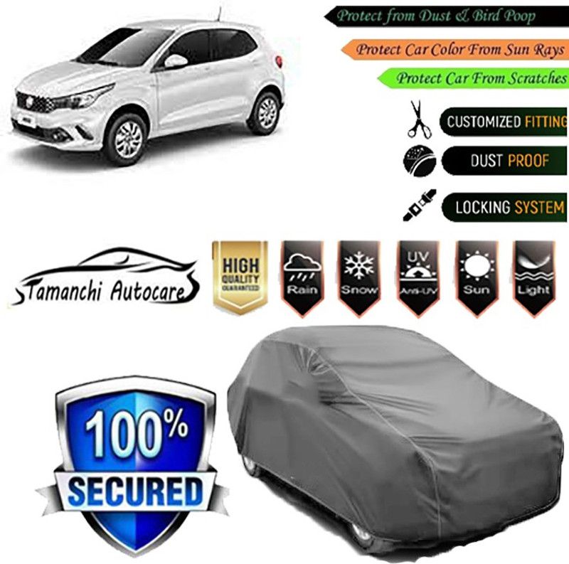 Tamanchi Autocare Car Cover For Fiat Argo  (Grey)