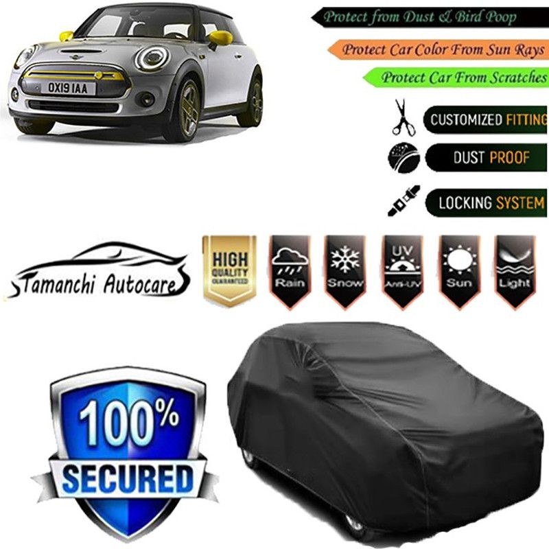Tamanchi Autocare Car Cover For Mini Cooper Universal For Car  (Black)