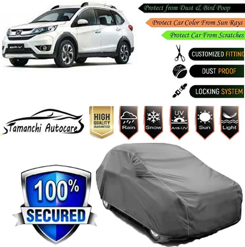 Tamanchi Autocare Car Cover For Honda BRV  (Grey)