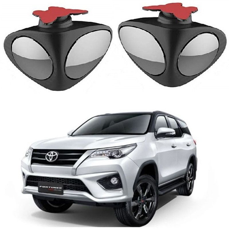 PRTEK Manual Dual Mirror For Toyota Fortuner  (Left, Right)