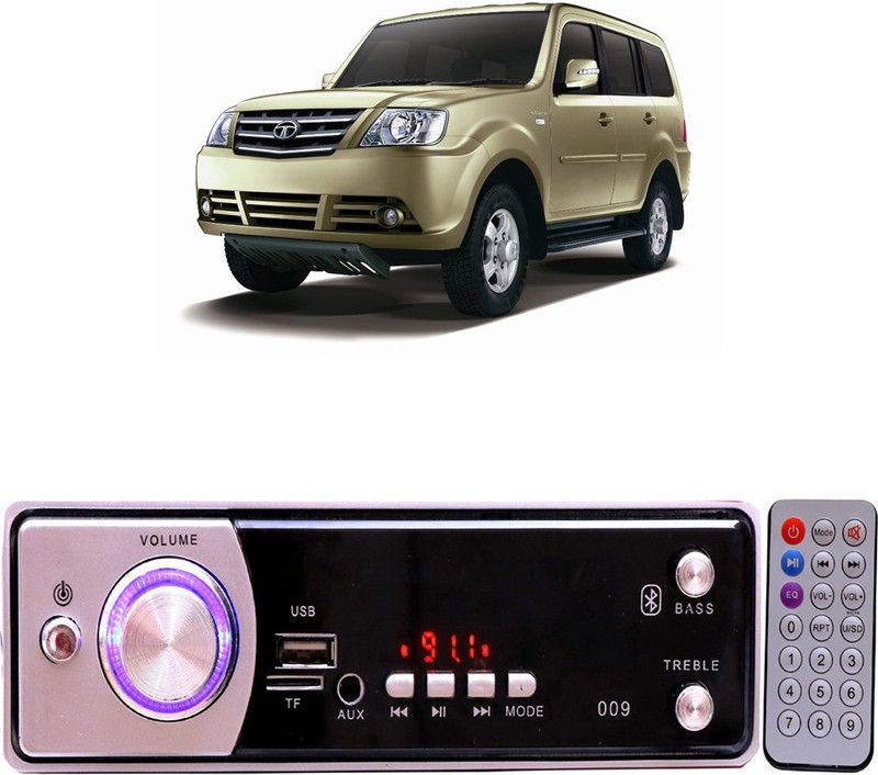 EverLand Silver009 BLUETOOTH/USB/SD/AUX/FM/MP3 Car Stereo ( Single Din) E-547 Car Stereo  (Single Din)