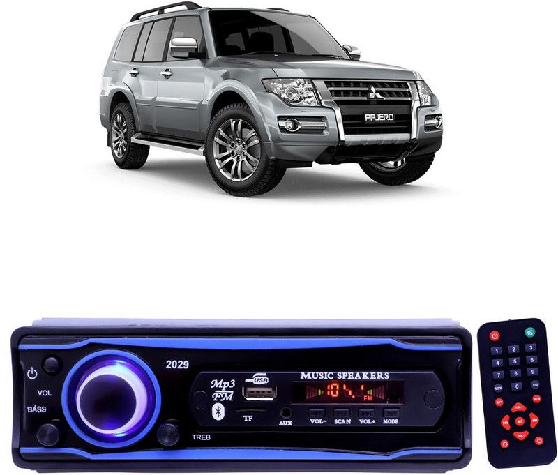 EverLand Blue 2029 USB/AUX/SD/BLUETOOTH/FM/MP3 BOOM MASTER STANDARD- E 430 Car Stereo  (Single Din)